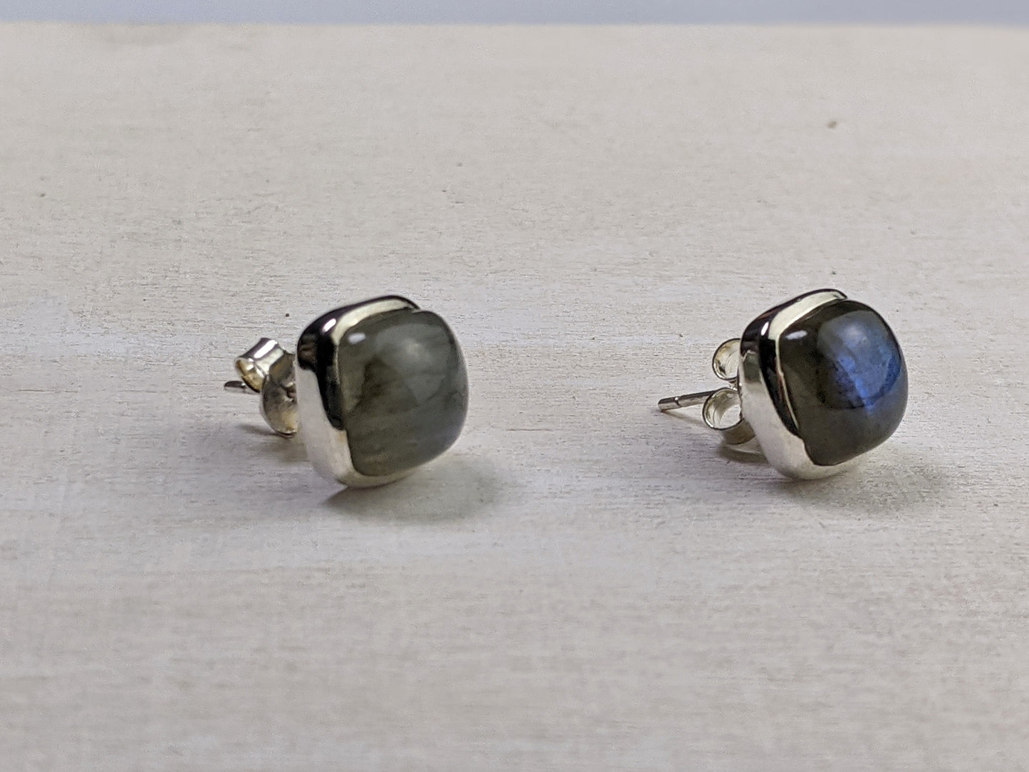 Labradorite Studs