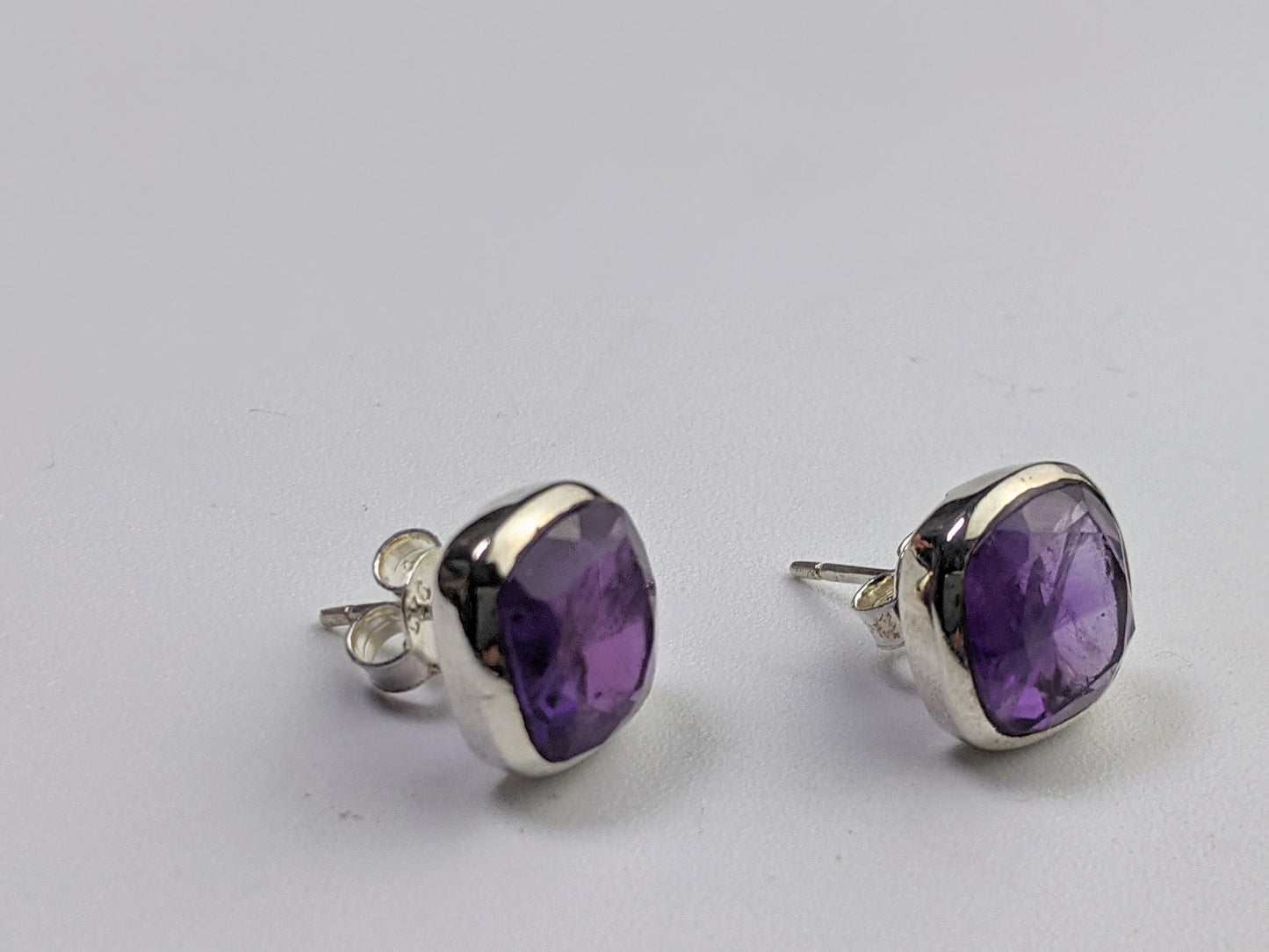 Amethyst Studs
