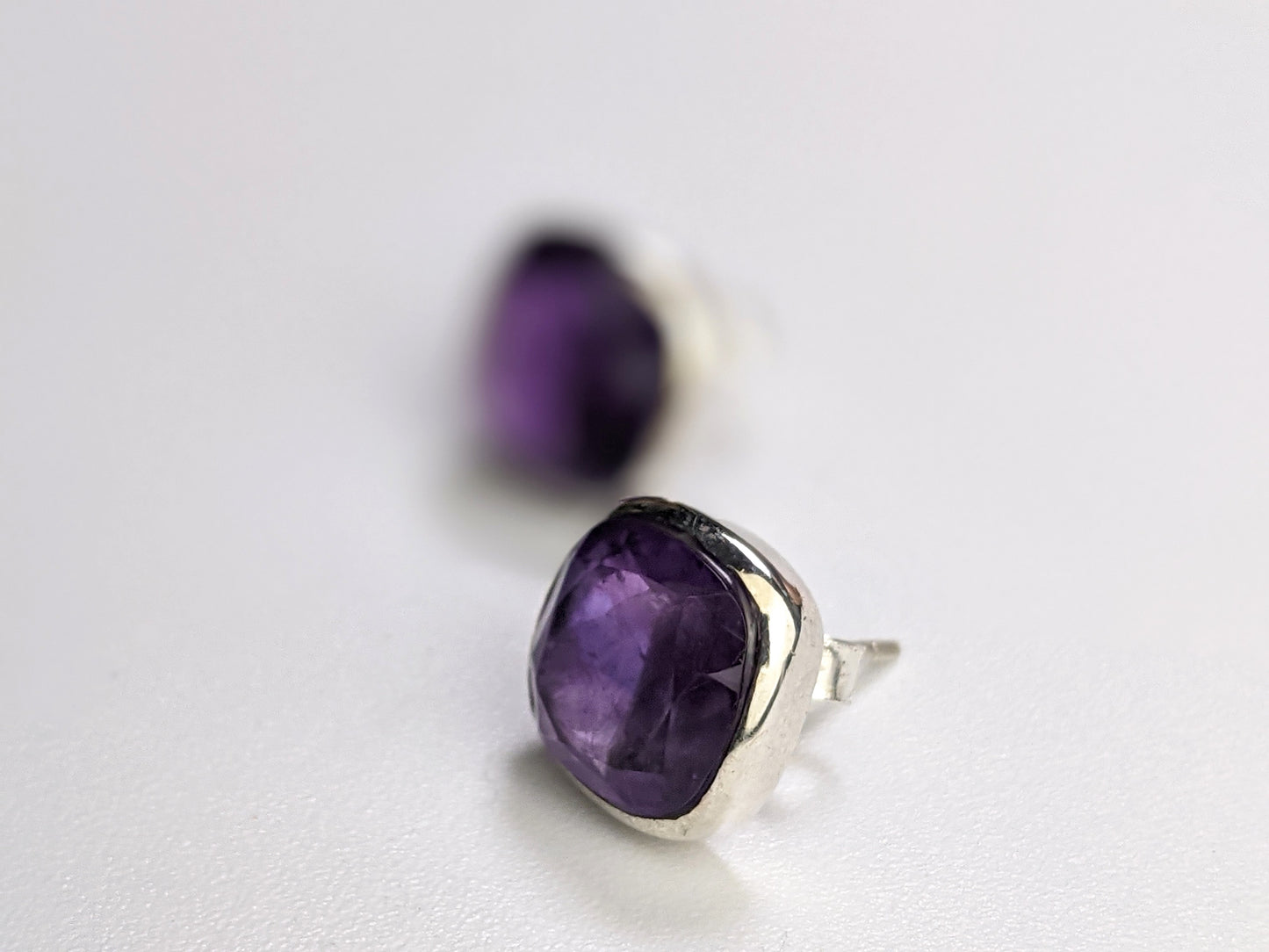 Amethyst Studs