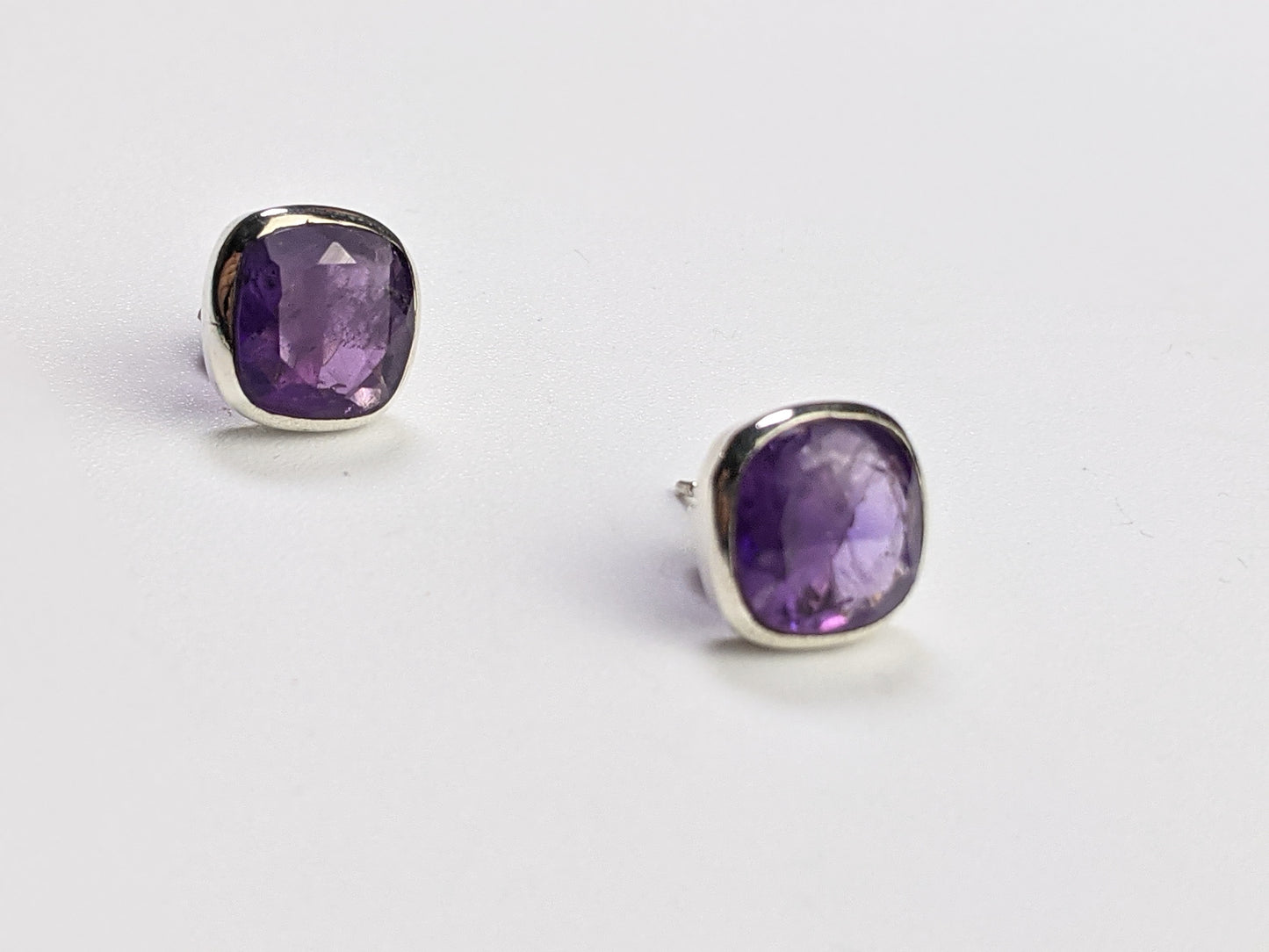 Amethyst Studs