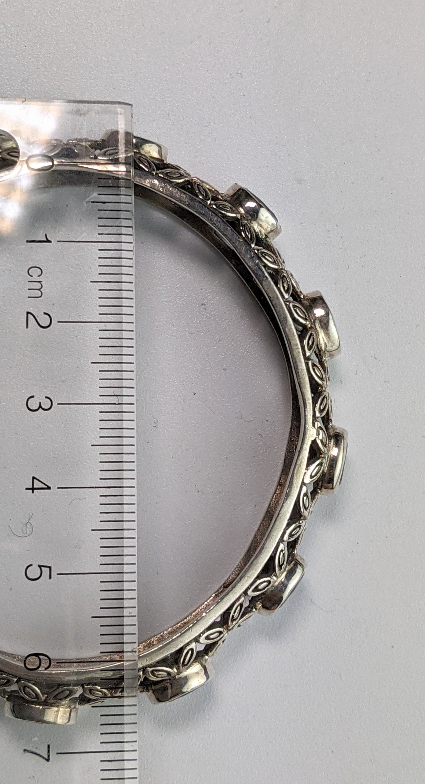 XOXO Garnet Cuff