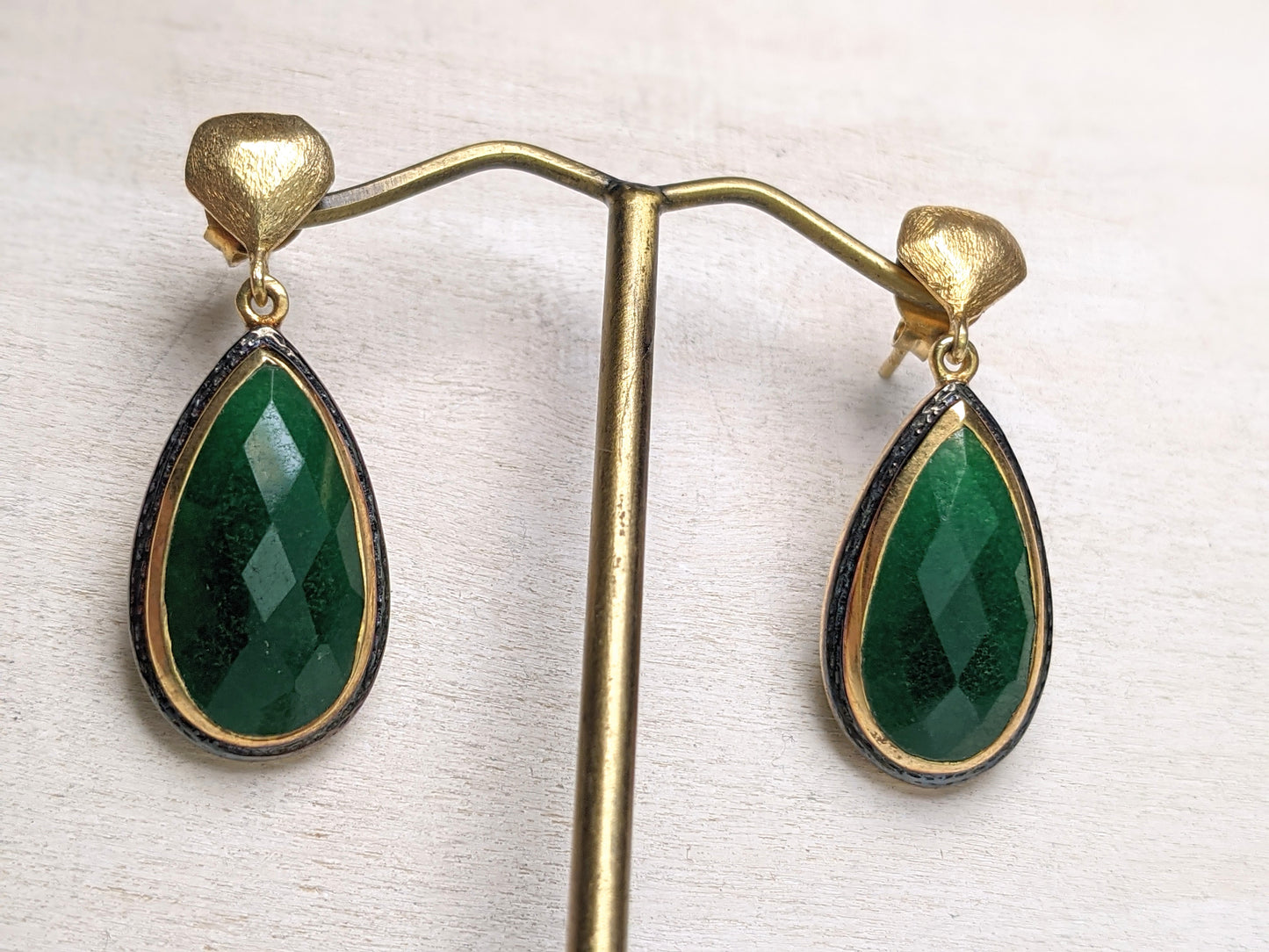 Helena Emerald Earrings