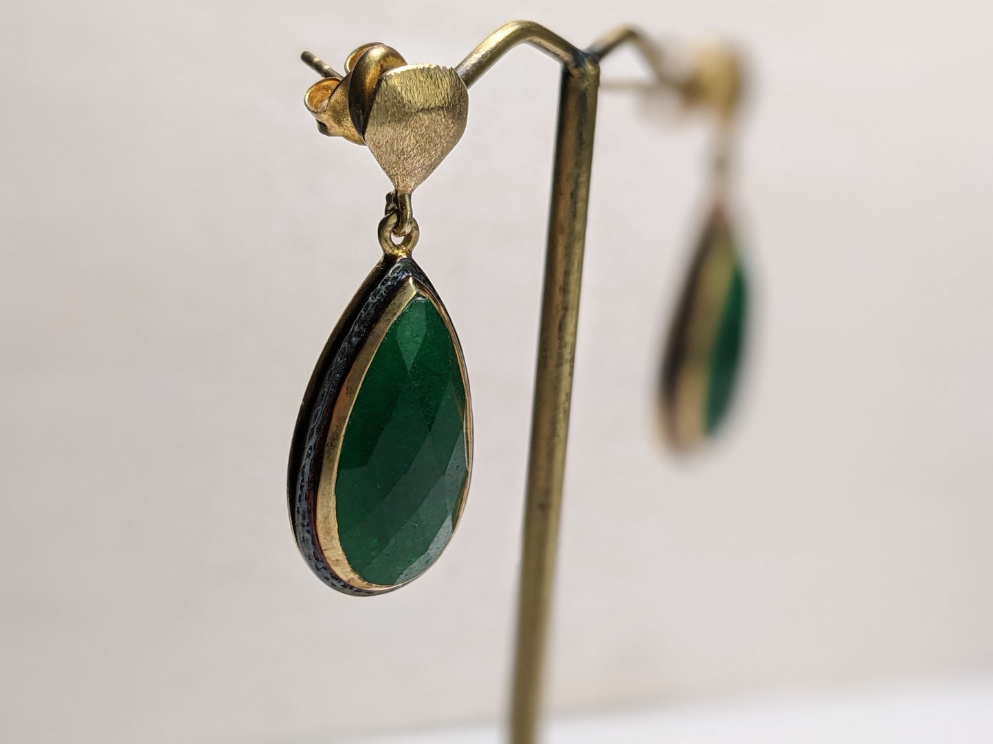Helena Emerald Earrings