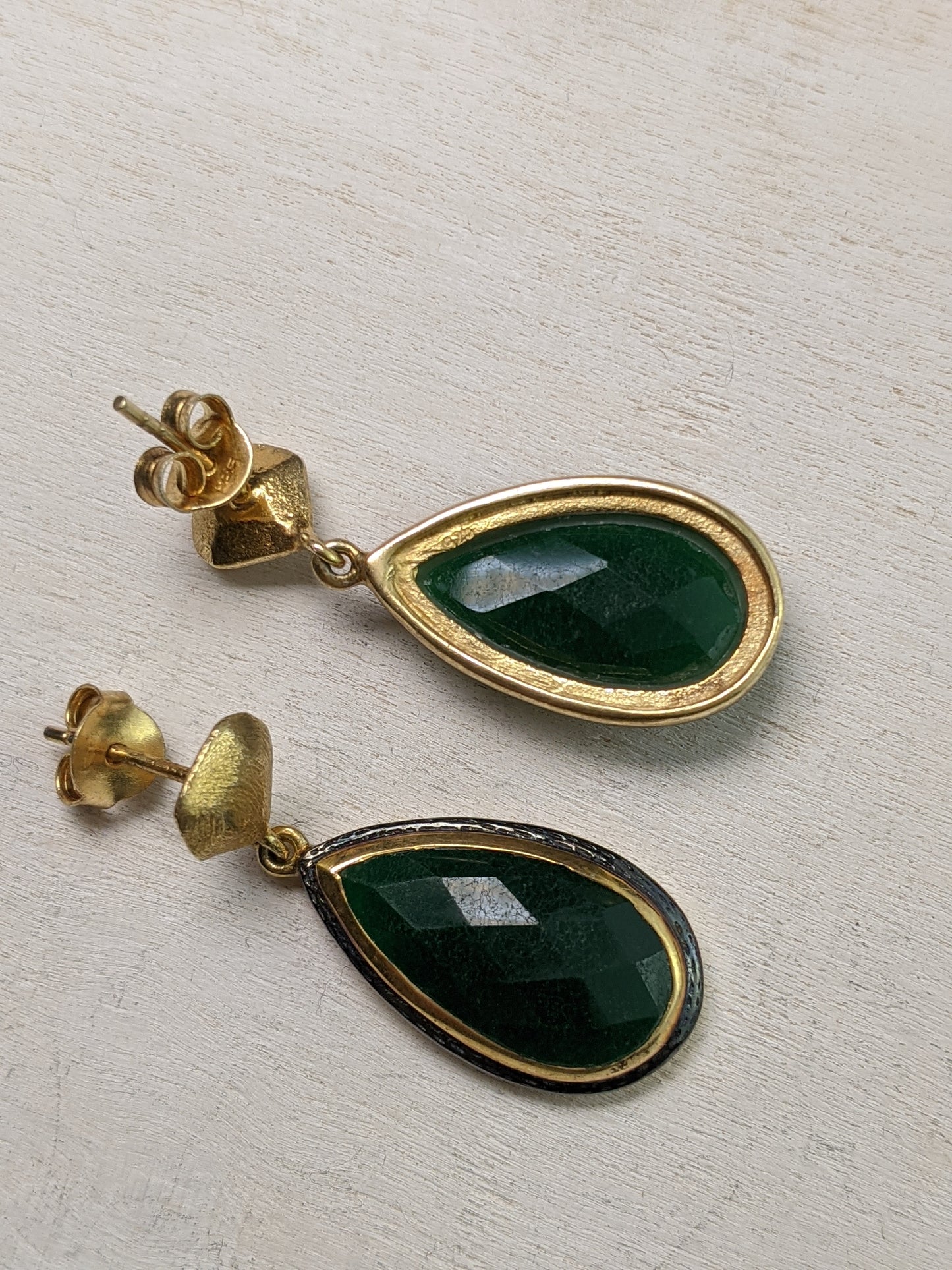 Helena Emerald Earrings