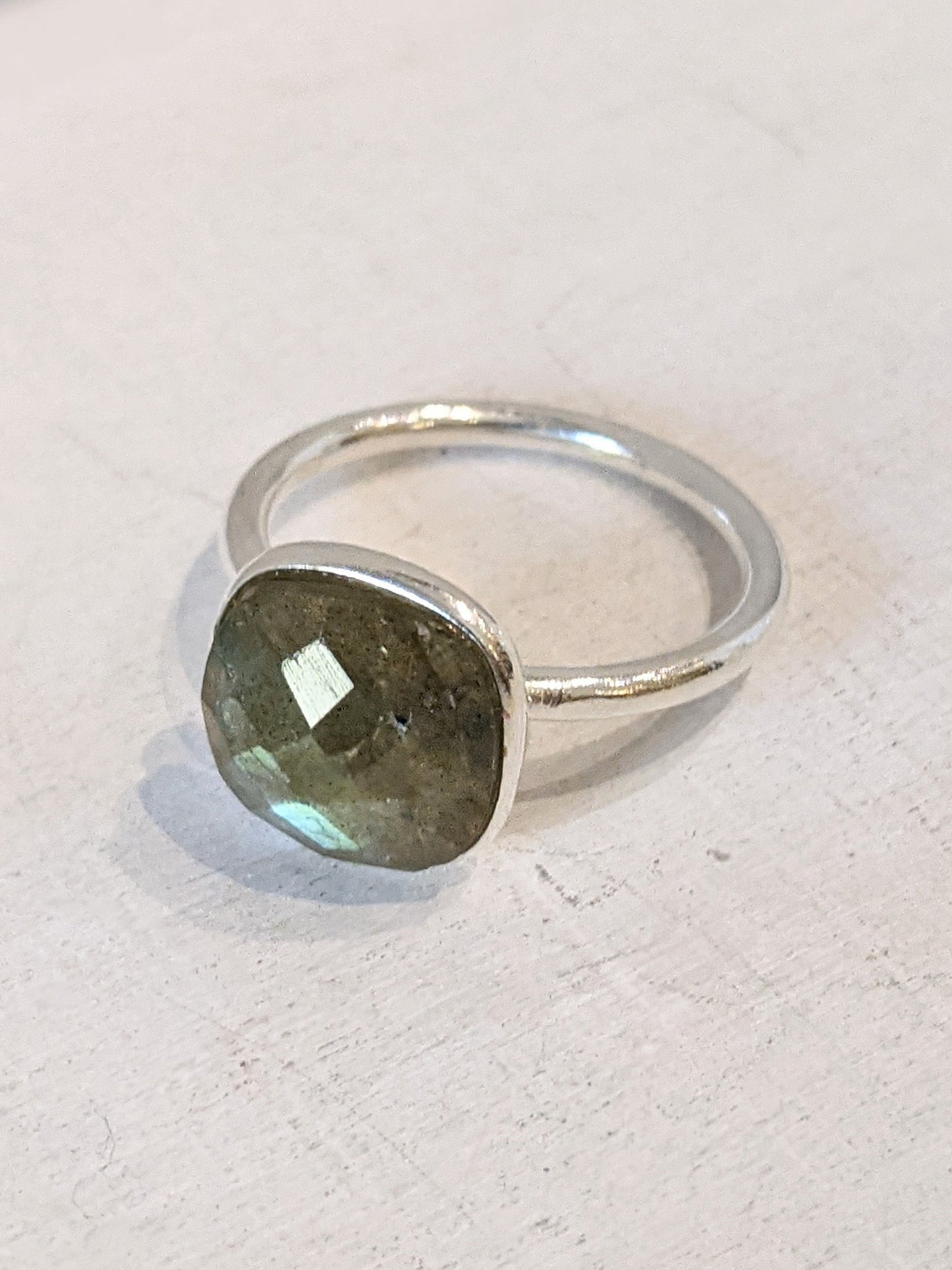 La Classica Stone Ring - Silver