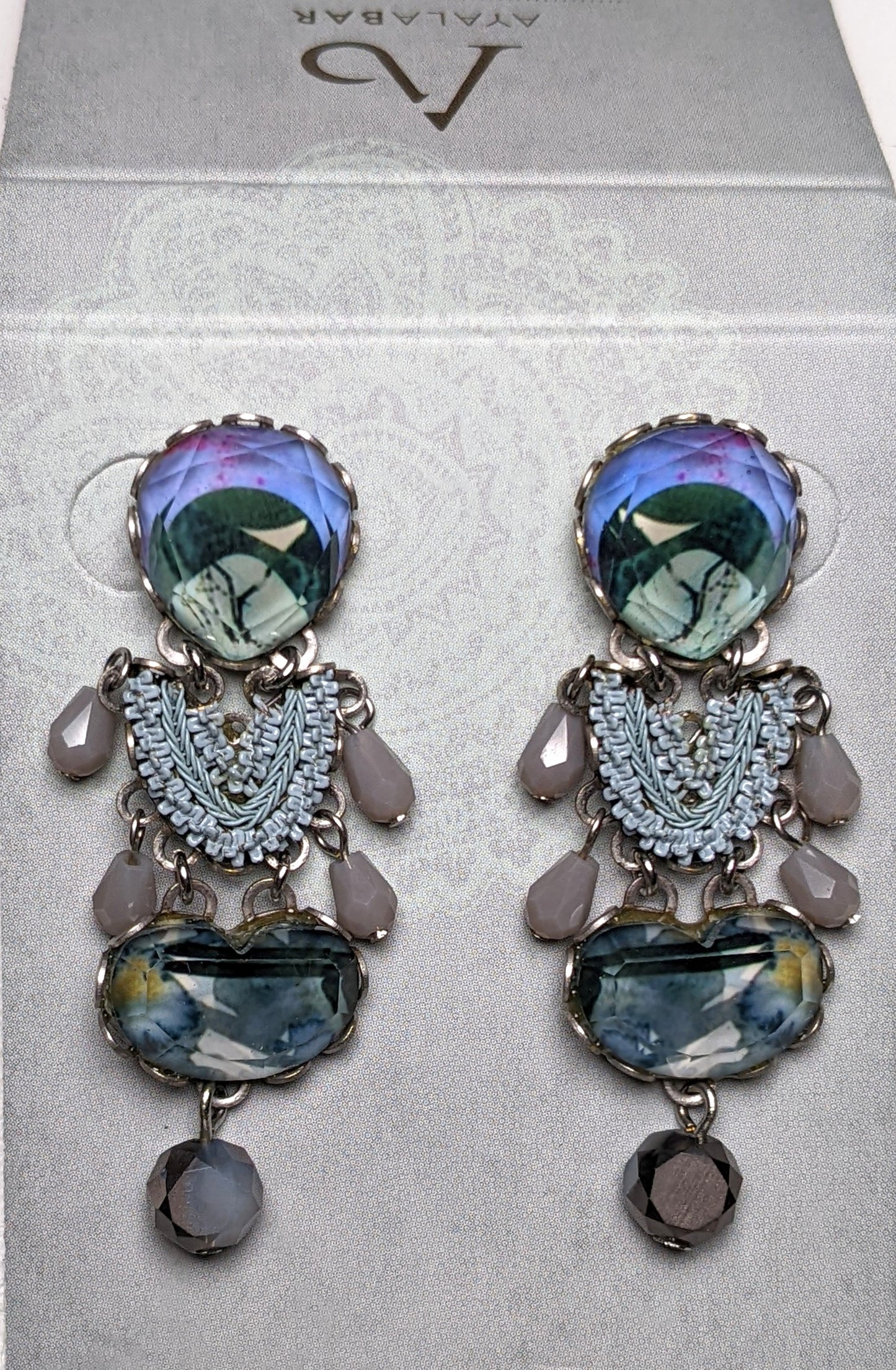 Forest Mist Earrings Large
