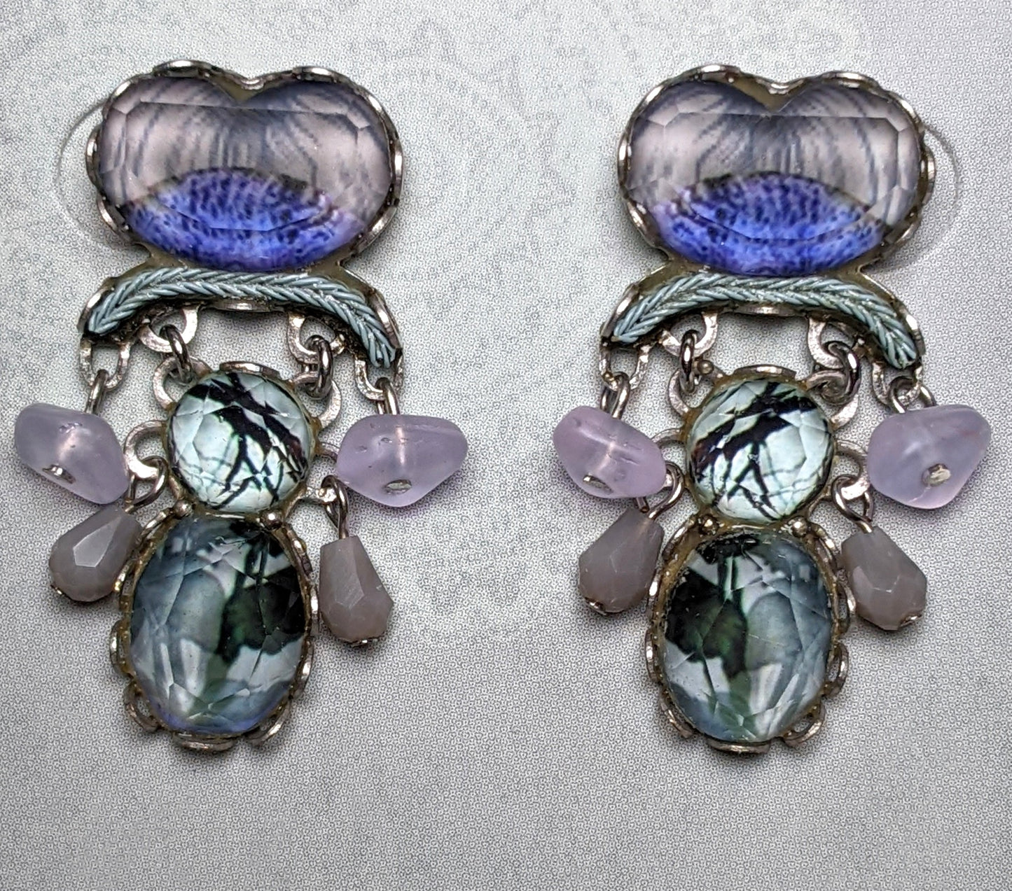 Forest Mist Petite Stud Earrings