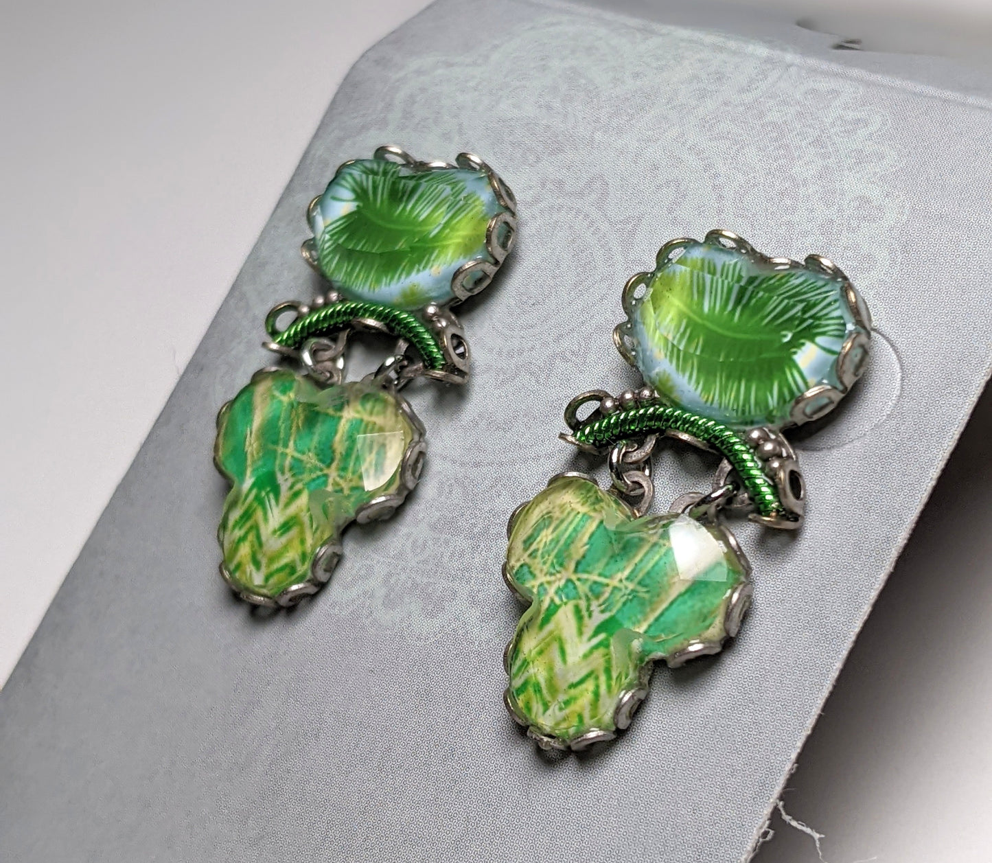 Palm Verde Earrings