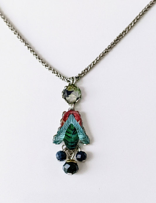 Forest Stroll Drop Necklace