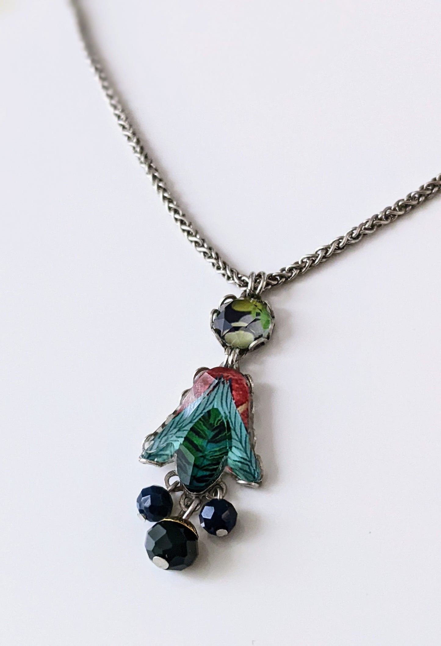 Forest Stroll Drop Necklace
