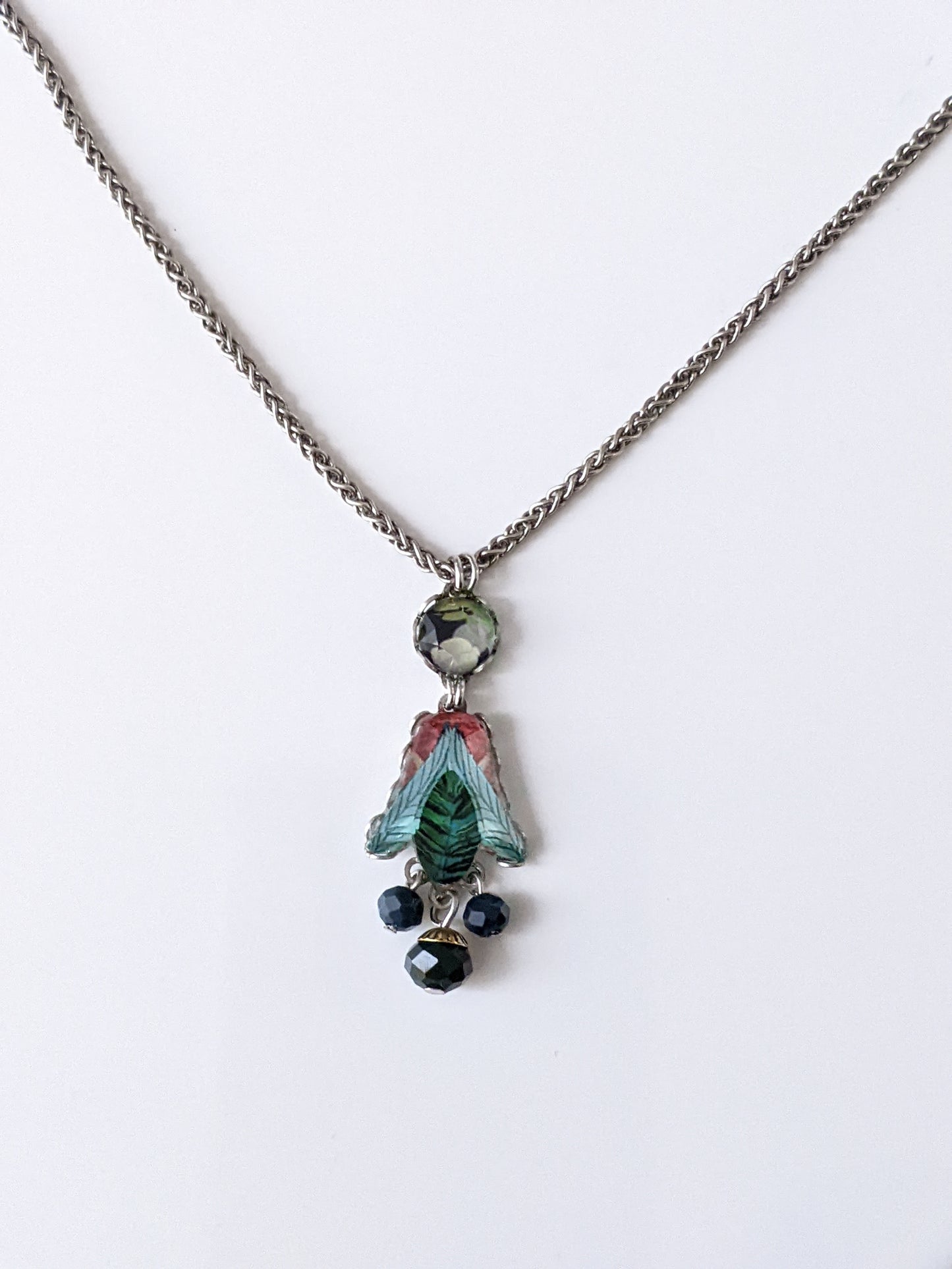 Forest Stroll Drop Necklace