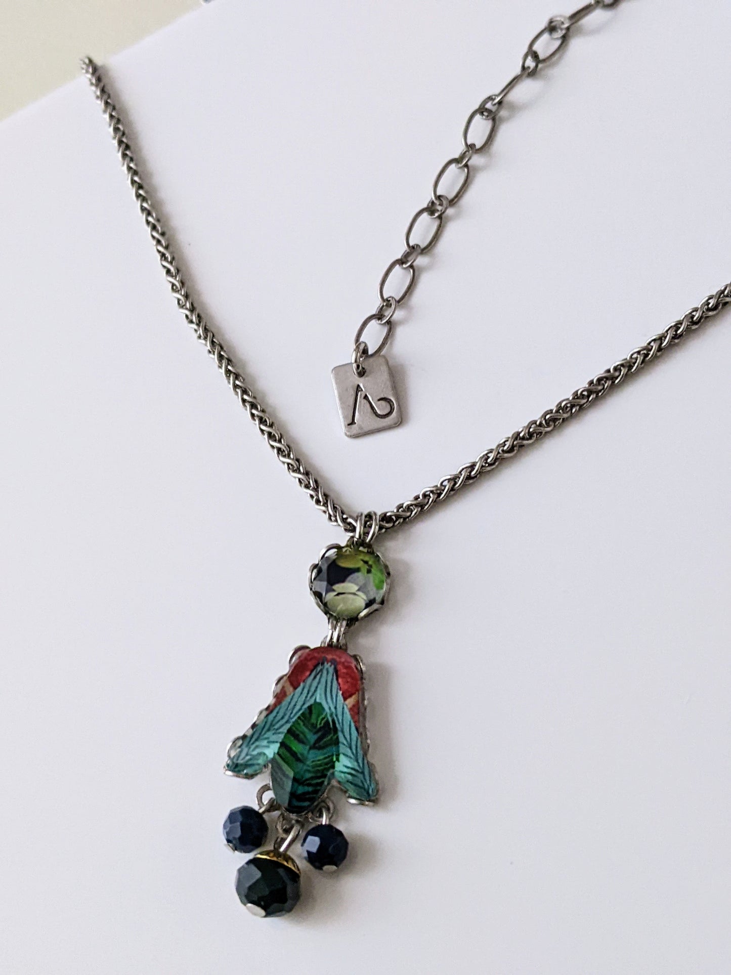Forest Stroll Drop Necklace