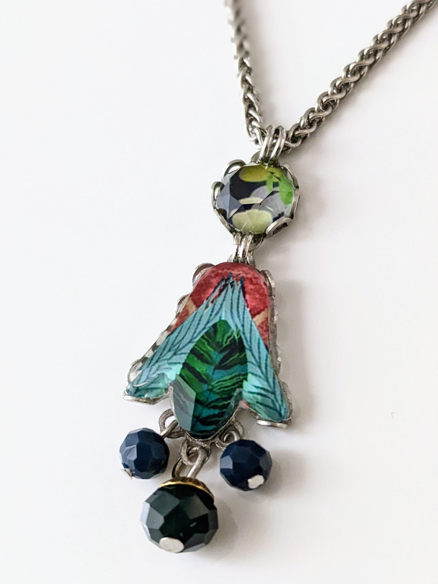 Forest Stroll Drop Necklace
