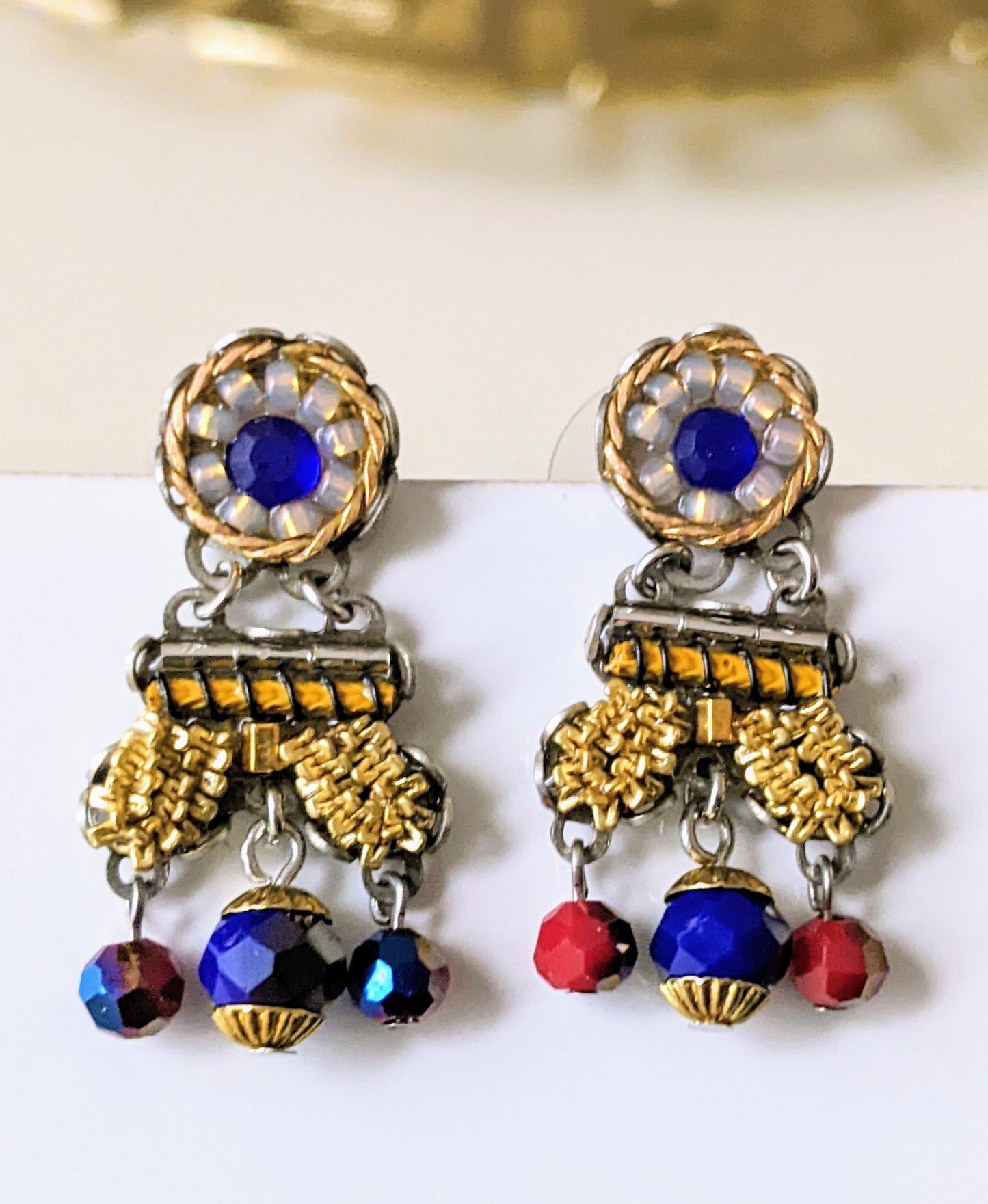 Jazz Blues Post Earring