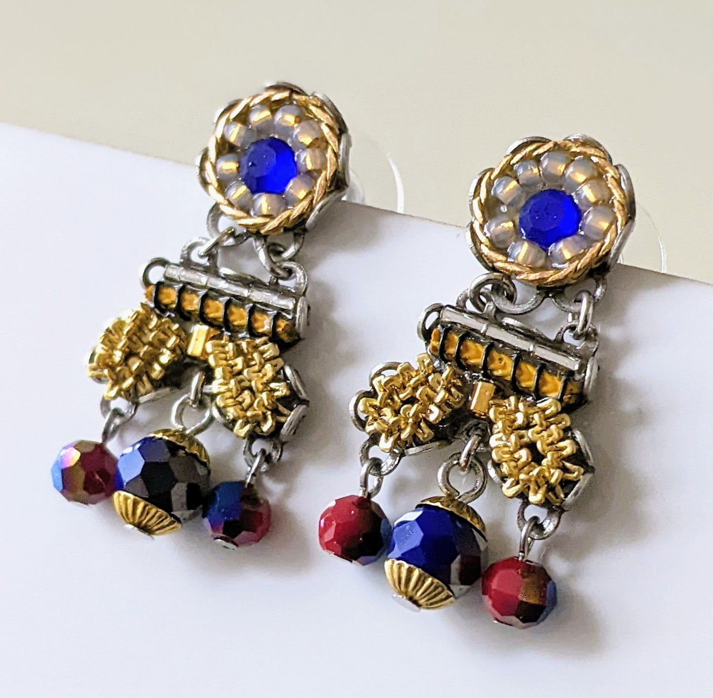 Jazz Blues Post Earring