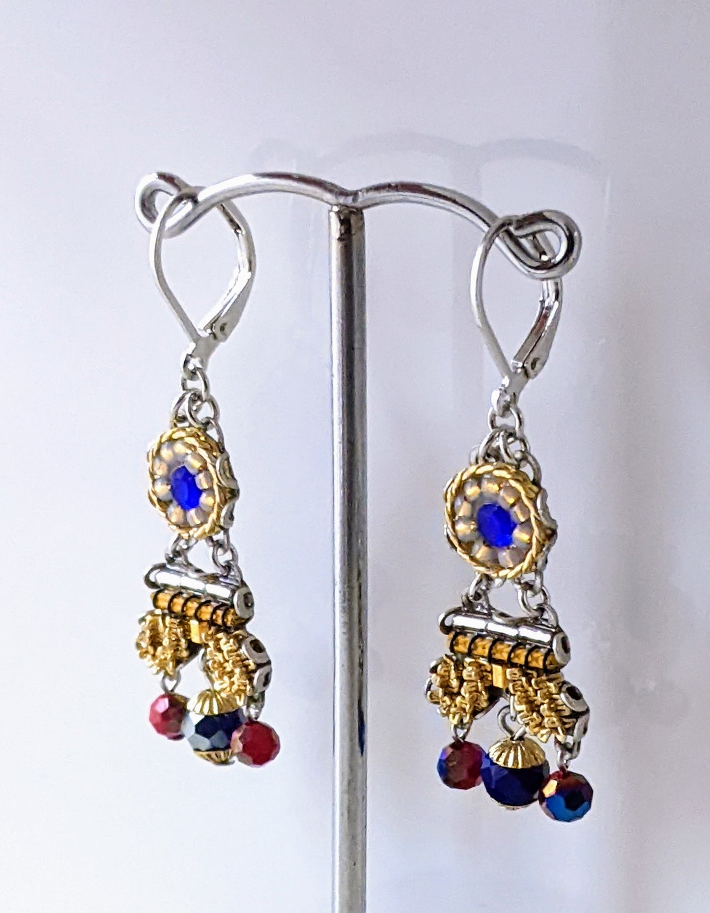 Jazz Blues Hook Earring