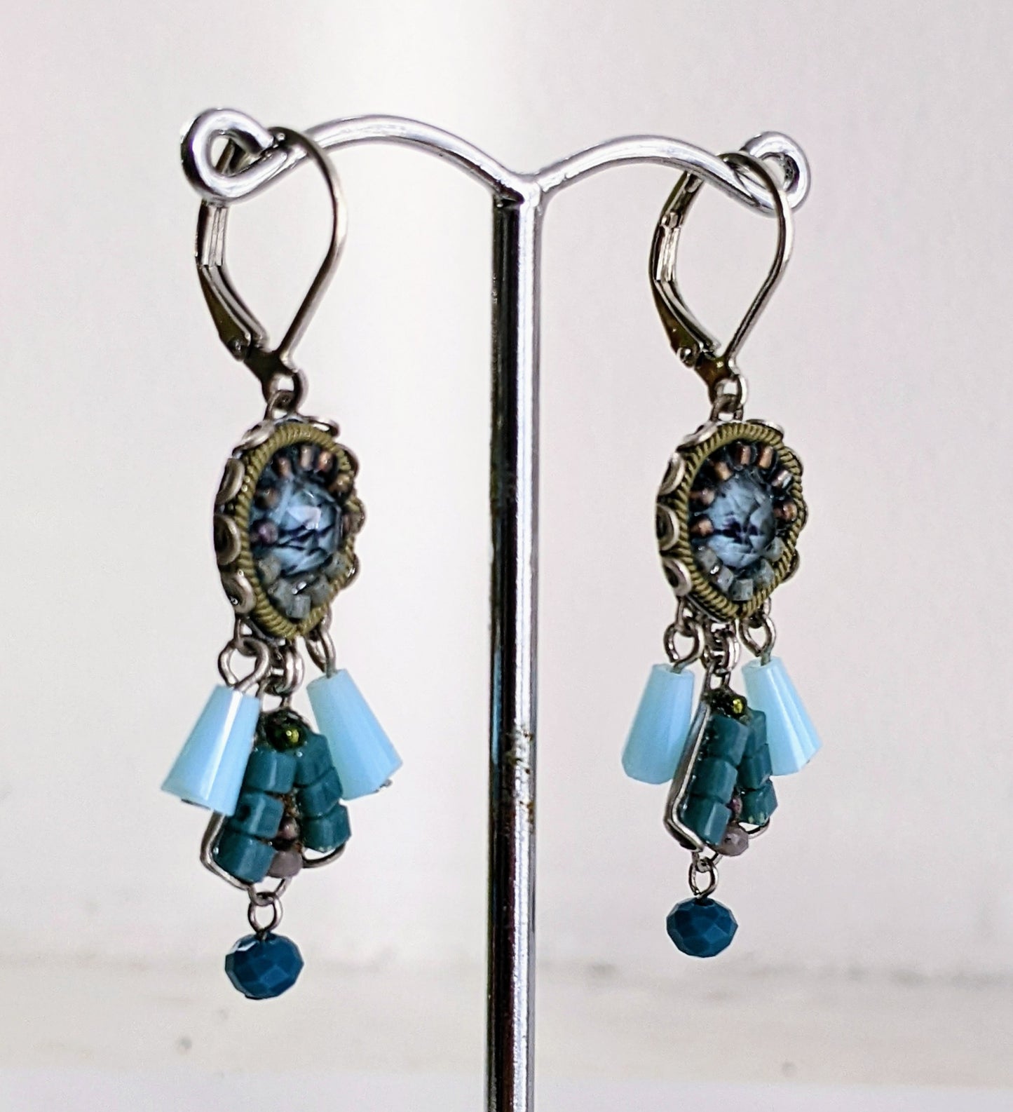 Sky Line Drop Hook Earring