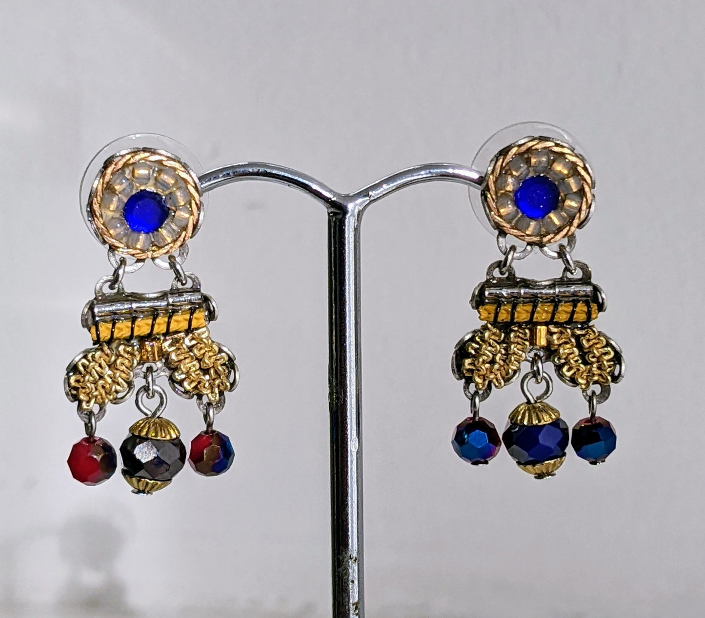 Jazz Blues Post Earring