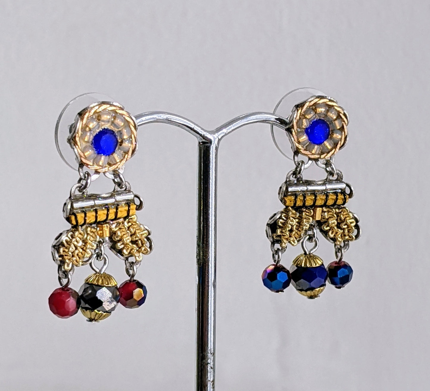 Jazz Blues Post Earring