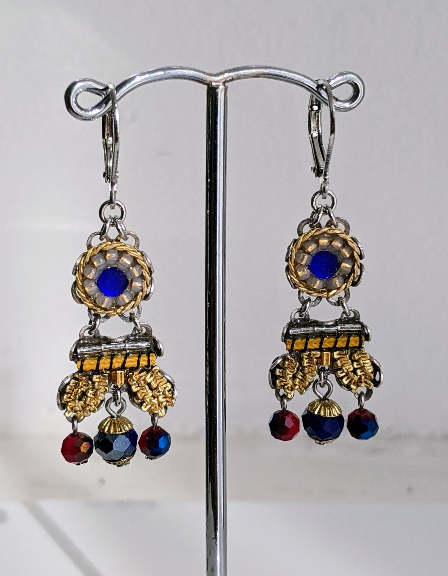 Jazz Blues Hook Earring