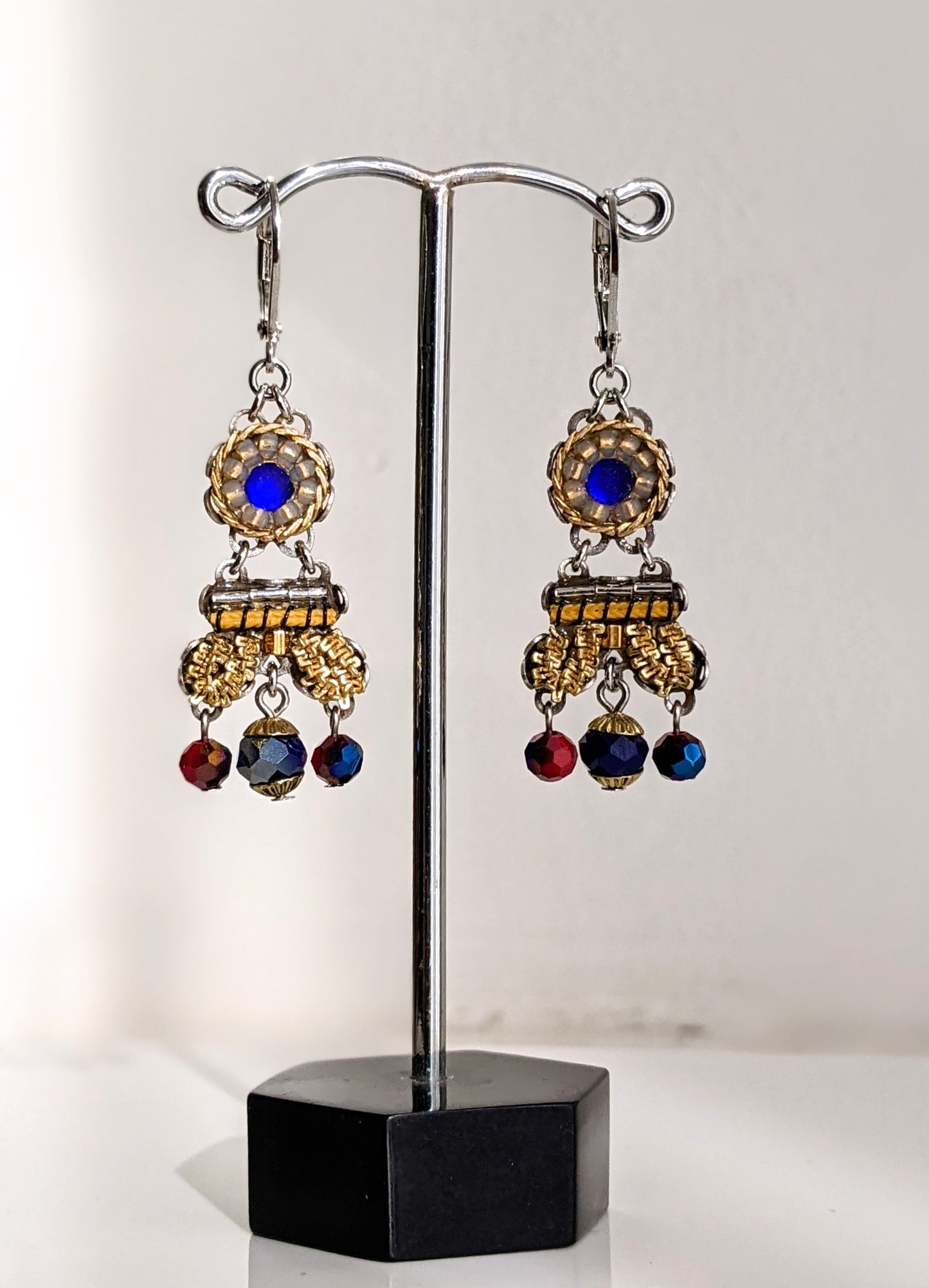 Jazz Blues Hook Earring