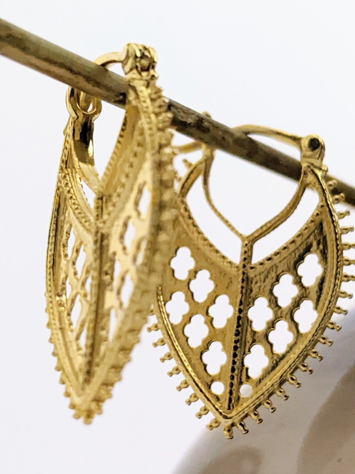 Sunlight Gold Earrings
