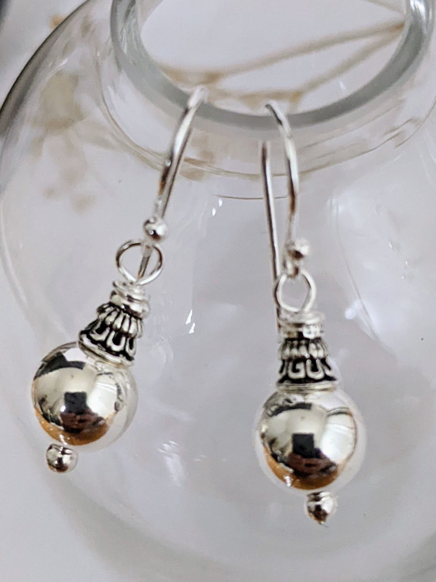 Globe Drop Earrings