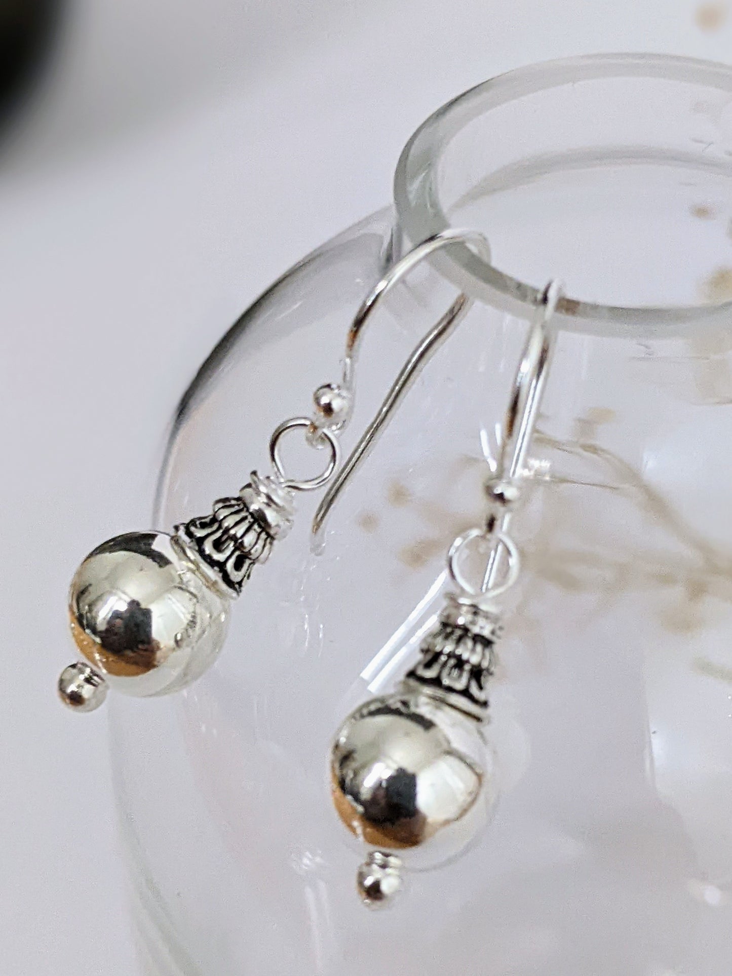Globe Drop Earrings