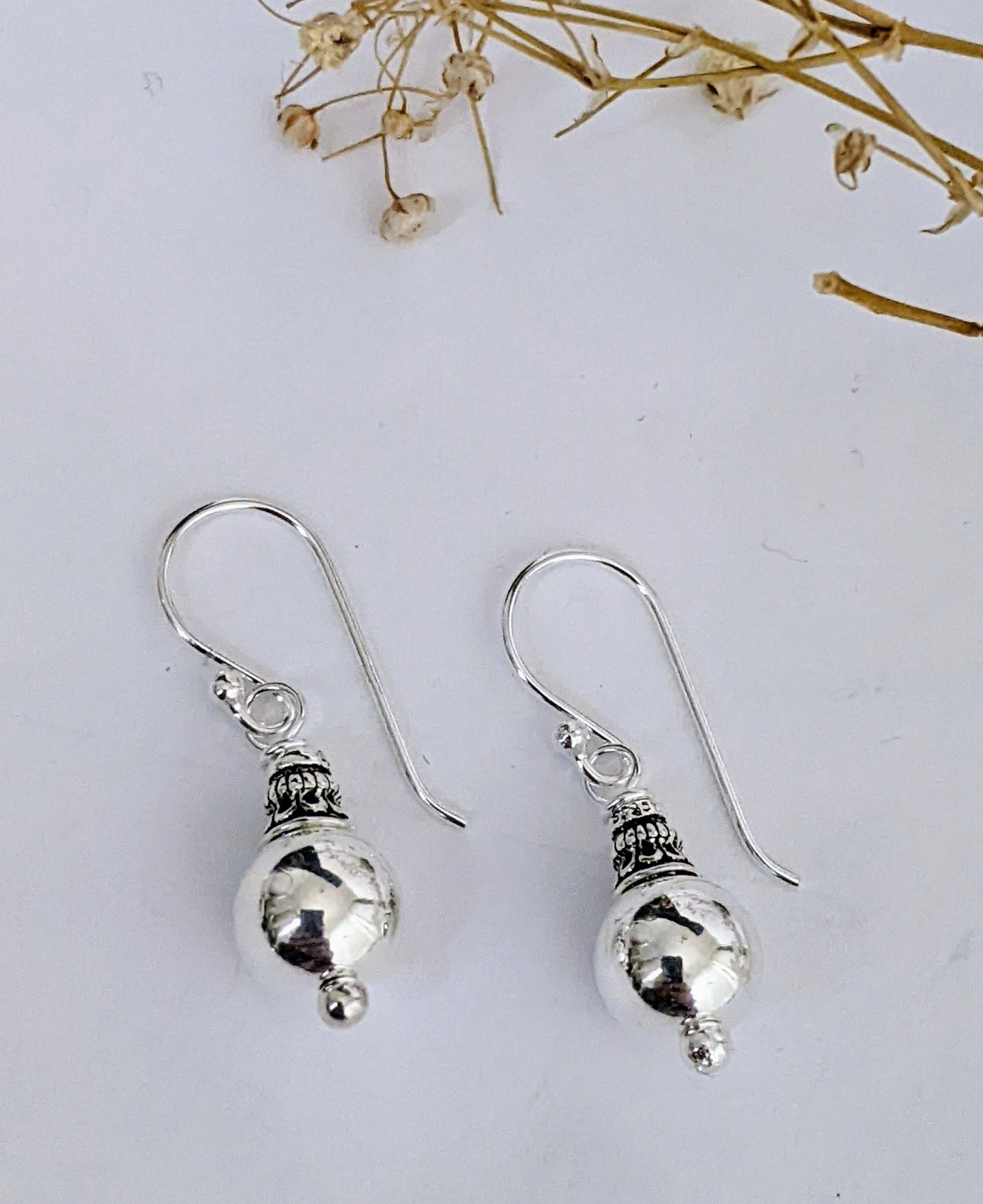 Globe Drop Earrings