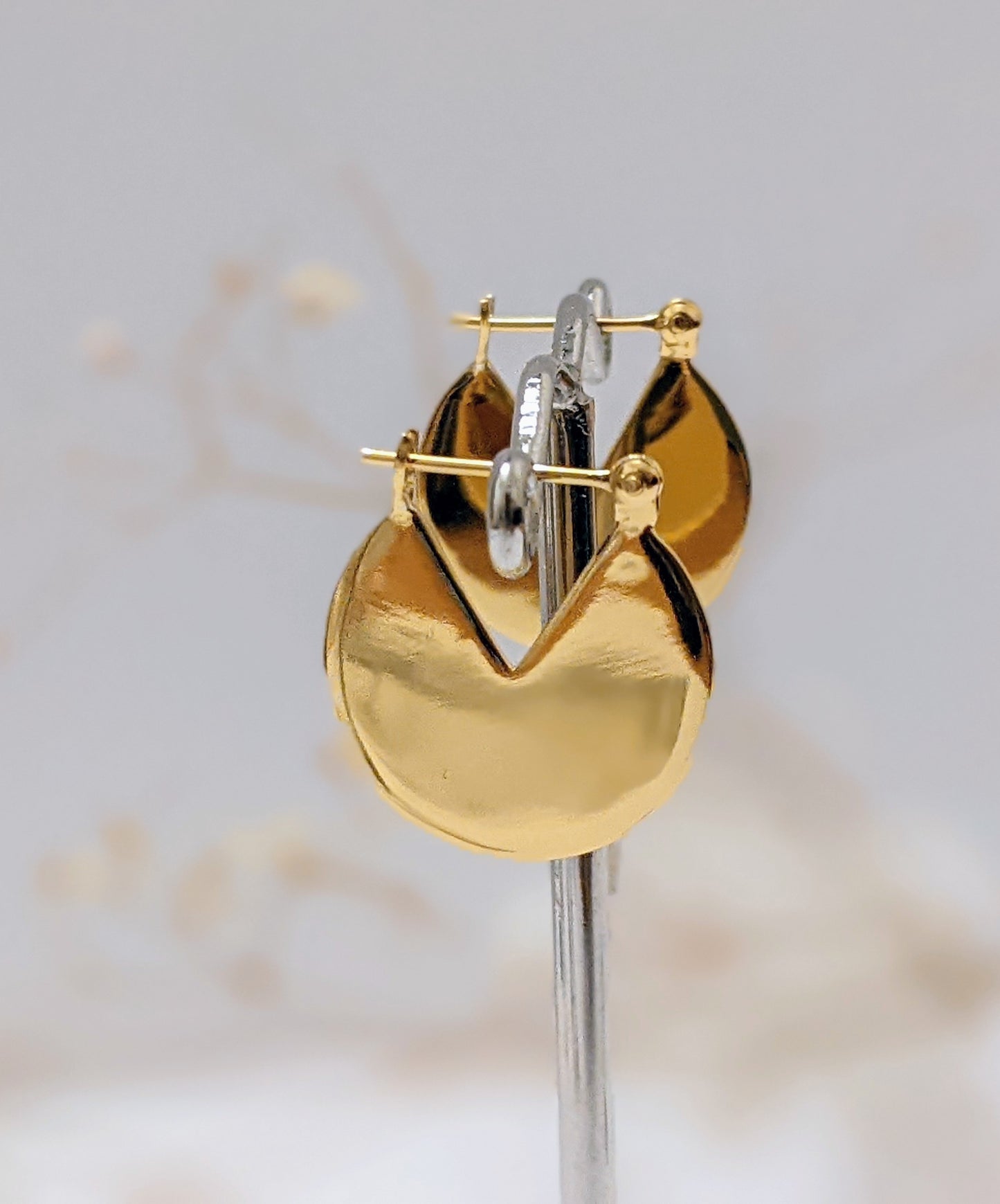 Smooth Slice Earrings