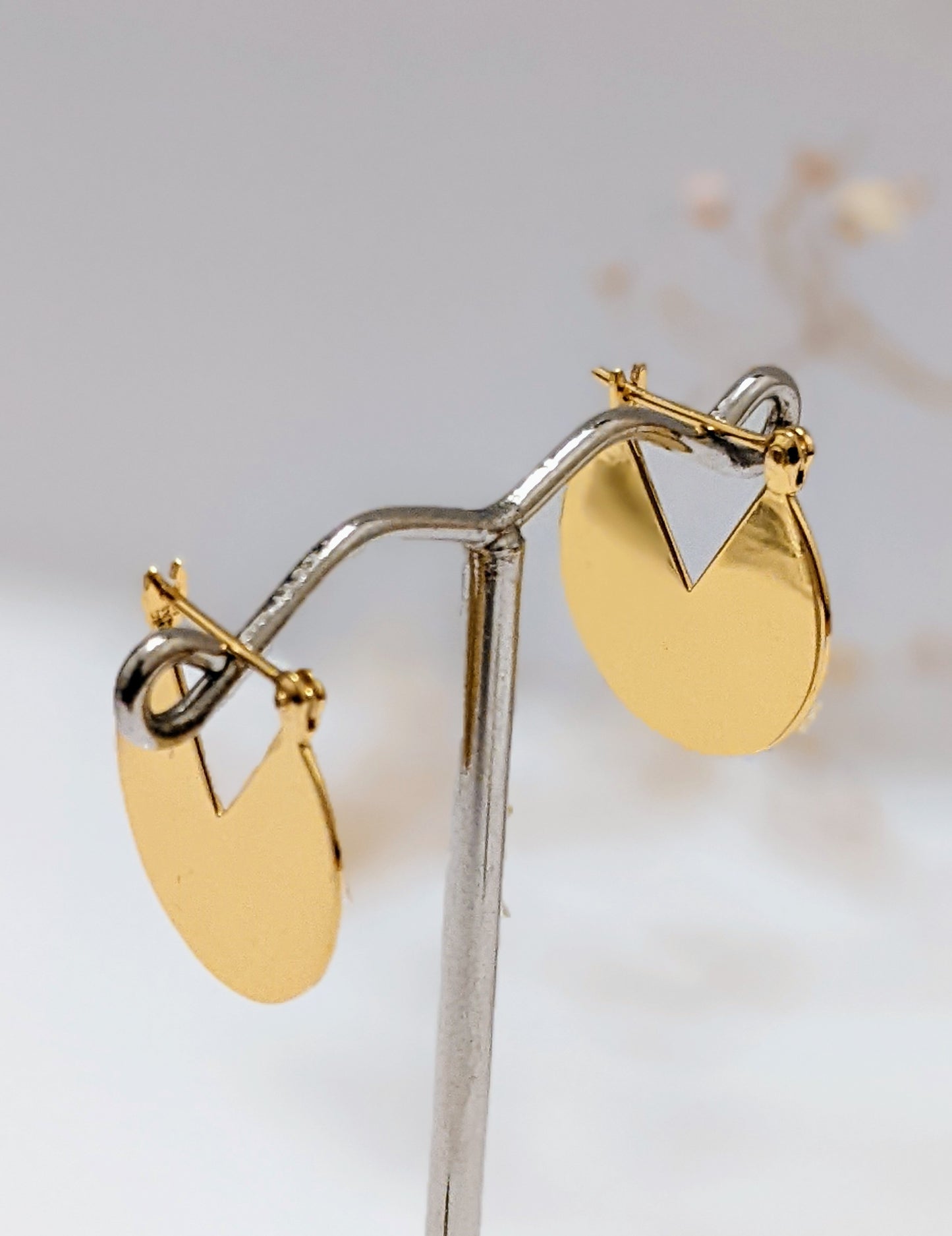 Smooth Slice Earrings