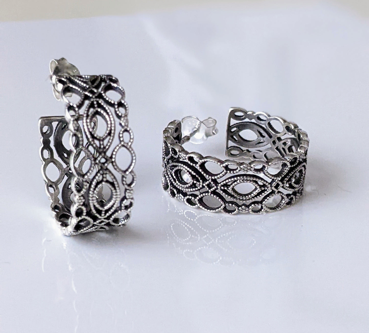 Lace cup Hoop