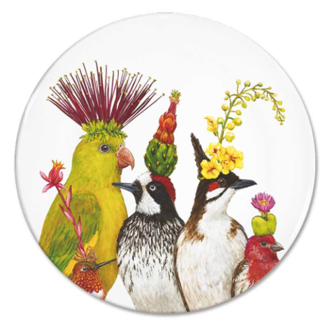 The Entourage Round Appetizer Plate