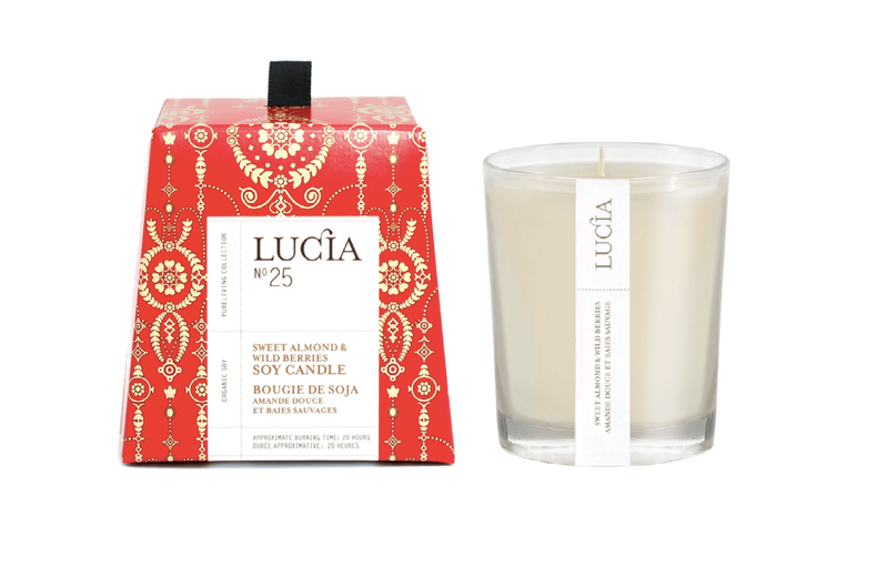 Sweet Almond & Wild Berries Soy Candle