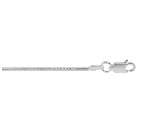 Silver Snake Chain Necklace