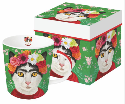 Frida Cat Gift-Boxed Mug