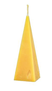 Pyramid Beeswax Candles