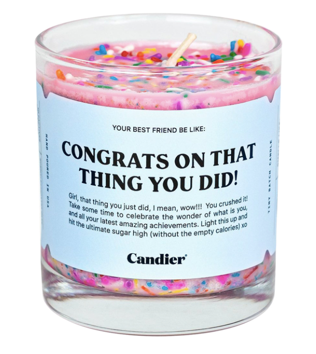CONGRATS CANDLE