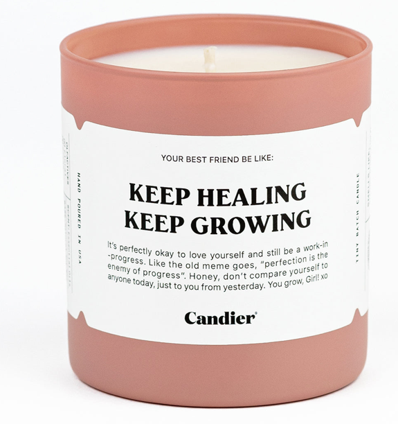 KEEP GROWING KEEP GROWING CANDLE