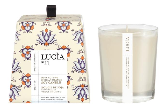 Blue Lotus & Sicilian Orange Soy Candle