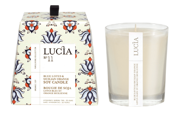 Blue Lotus & Sicilian Orange Soy Candle