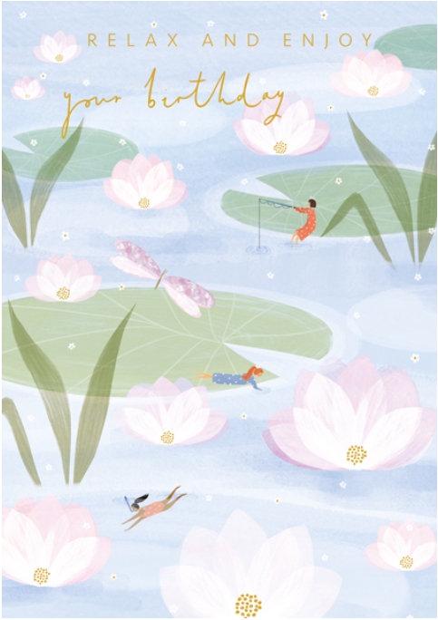 Relax and enjoy your birthday Card