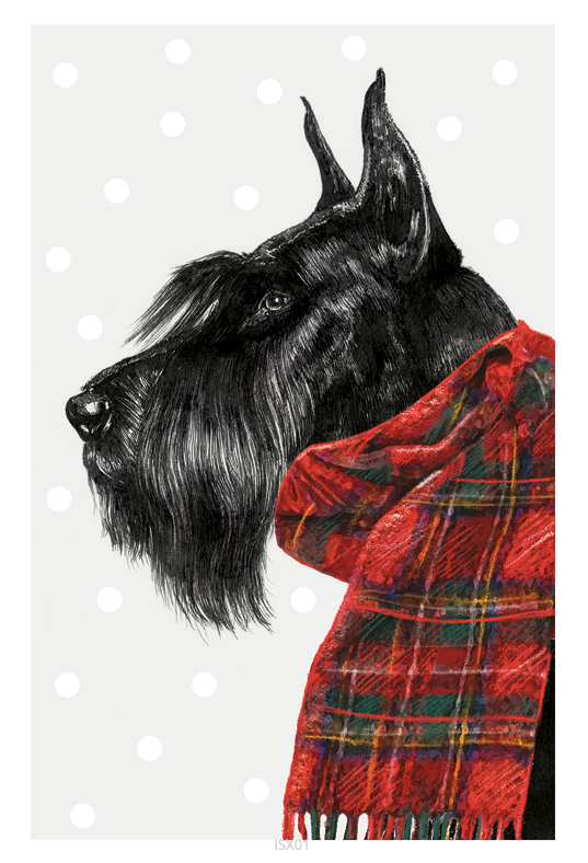 Scottie Holiday Card