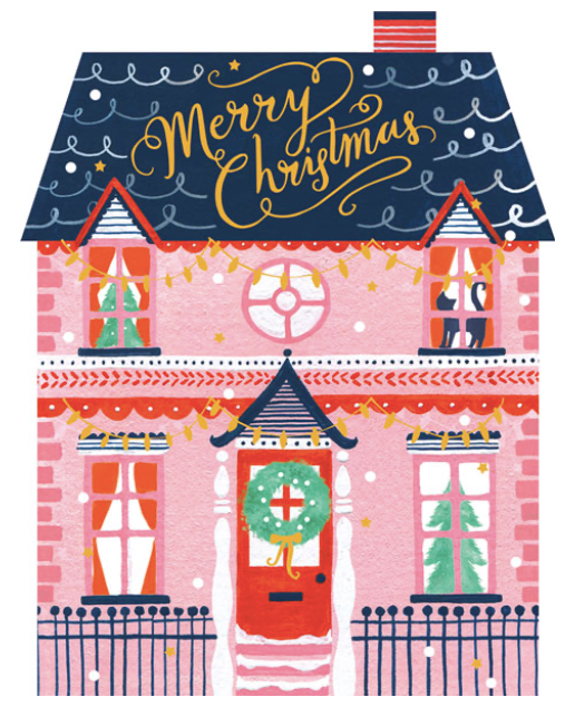 Holiday Homes Trio Cards Set of 12