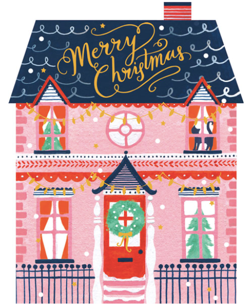 Holiday Homes Trio Cards Set of 12
