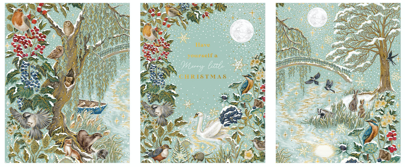 Winter Woods Cards Set of 12