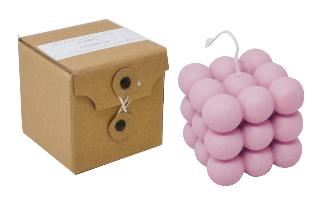 Lilac Bubble Candle