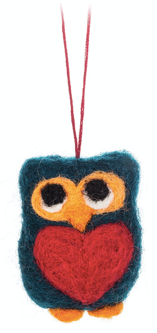 Love Owls Ornaments