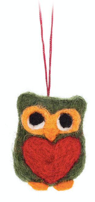 Love Owls Ornaments