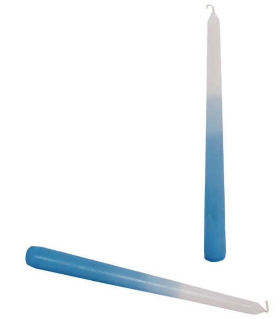 Ombre Blue Candles SET/2